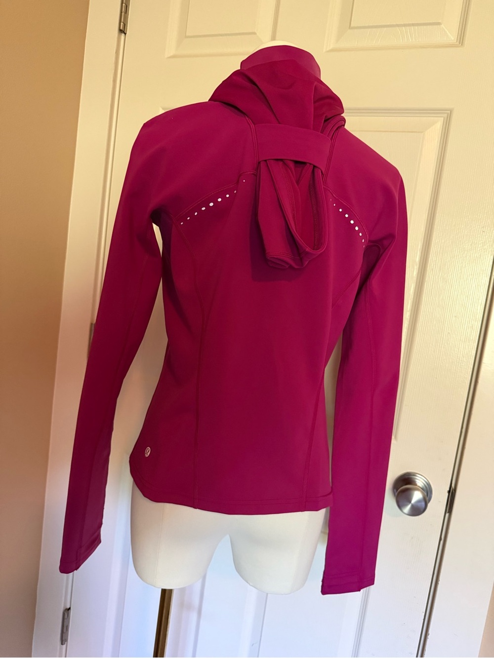 Raspberry Water Resistant Active Jacket - Picture 3 of 4